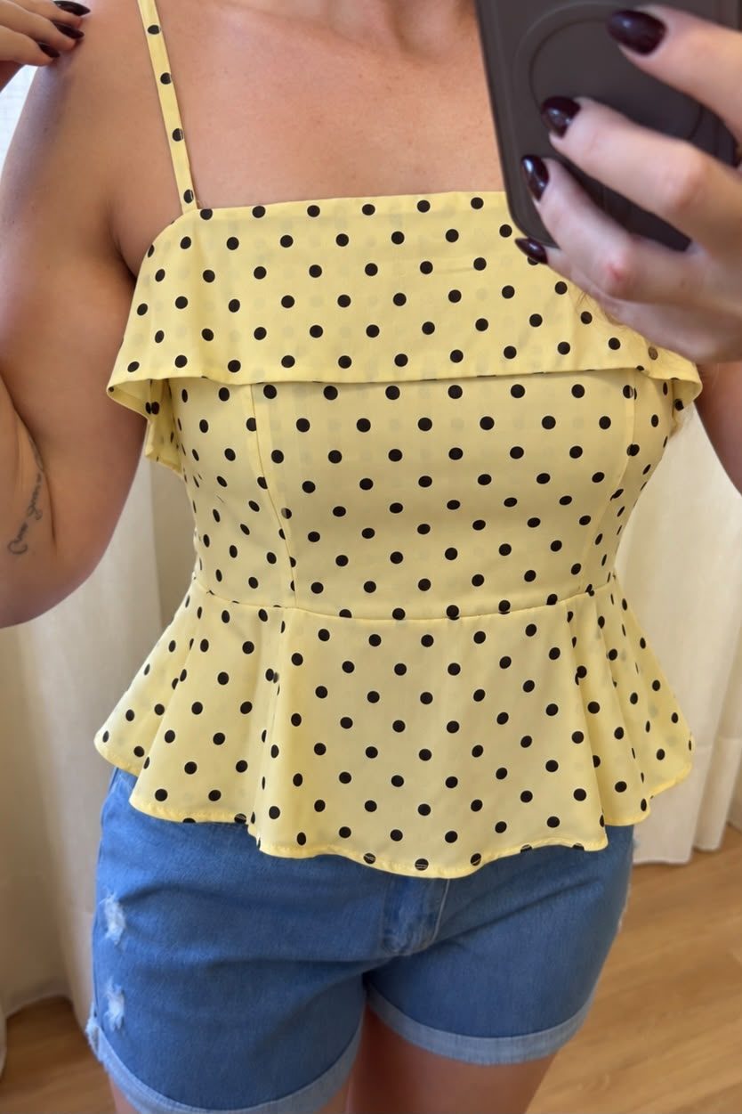 Blusa de Alças Poa